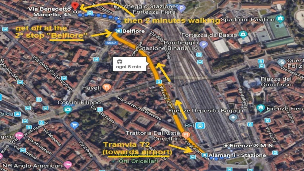 Panoramic Luxury Little Penthouse Apartman Firenze Kültér fotó